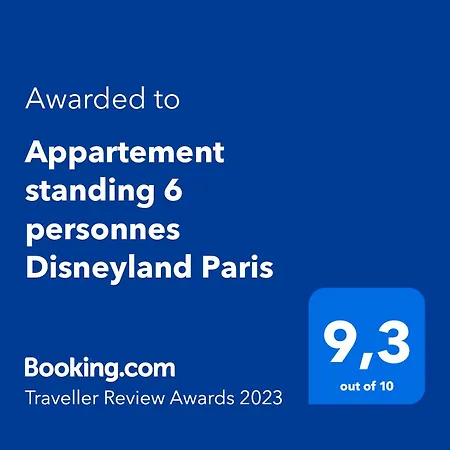 Apartamento Standing 6 Personnes Disneyland Paris Serris